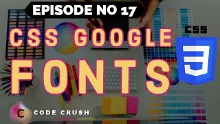 CSS Google Fonts | How To Add Google Font In CSS | Google Fonts