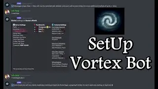 Vortex Bot setup for discord | Invite & Commands | Mod commands