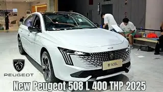 French Driving Control Flagship | New Peugeot 508 L 400 THP 2025