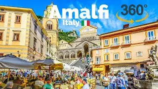 Amalfi Coast, Italy 🇮🇹 - 360° VR 4K Walking Tour  - September 2022