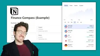 I learned how to create aesthetic widgets for my Notion Investment Tracker (in 5 minutes)