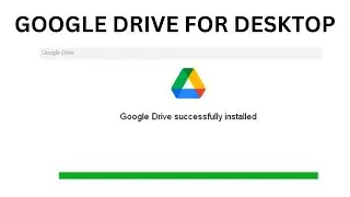 How to Install Google Drive on PC | Google Drive for Desktop!