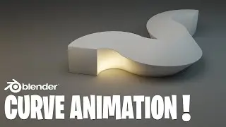 Object along path Animation Blender Tutorial