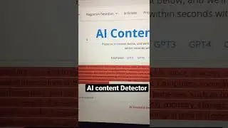 AI content Detector | How to check AI content in hindi