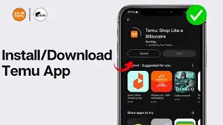 How To Install/Download Temu App On Phone 2024 (EASY)