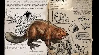 Ark Survival Ascended How to Tame a Castoroides Early Game