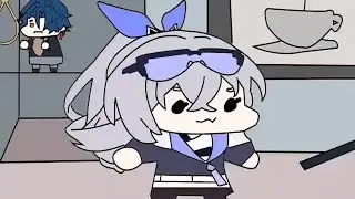 Silver Wolf Teaches Stelle Big Words (Honkai Star Rail)