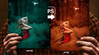 How to Color Grade Boring Images & Make them POP in Photoshop | BrightPhotoshopTutorial