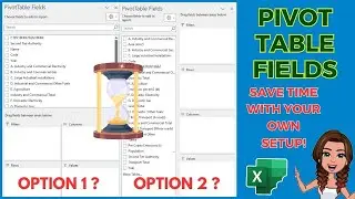 How to Change the Pivot Table Field Viewing Options in Excel. Save time with this handy Excel tip