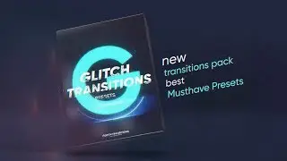 Glitch Effect Transitions - After Effects Template