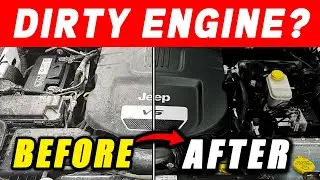 Easy Engine Bay Detailing! How to clean your DIRTY engine with just 2 products