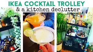 UTILITY ROOM MAKEOVER | IKEA Cocktail Trolley | Kitchen Declutter