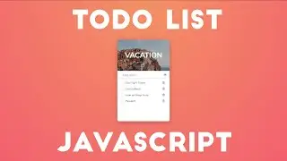 ToDo List  | Using HTML & CSS , JS  | 2020