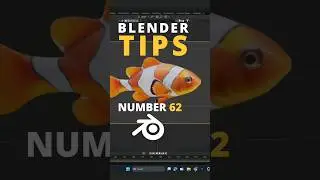 Blender Tip 62 Lock Camera to Object #blender #blender3d #blendertutorial #tutorial