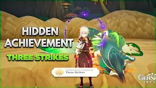 Hidden Secret Achievement Sumeru - Three Strikes | Genshin Impact