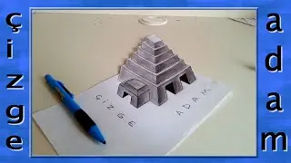 3D Pyramid drawing