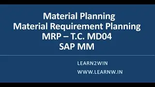 material requirernent planning sap | SAP material planning | forecasting sap | material planning sap