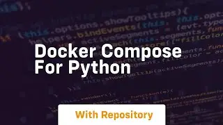 docker compose for python