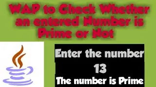 Java Program to Check Whether a Number is 