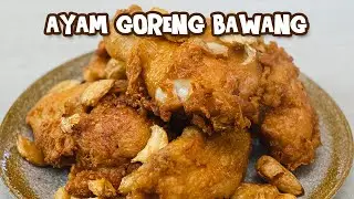 Tanpa Ungkep ! Tapi Enak ! Resep Ayam Goreng Bawang