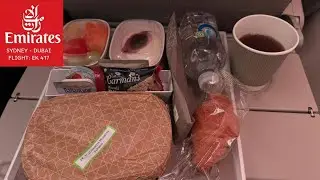 Emirates Flight EK 417- Sydney to Dubai (SYD-DXB)