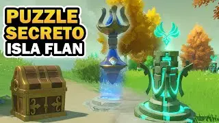 ✨PUZZLE SECRETO ISLA FLAN ( MISIÓN DE MUNDO Y PUZZLES ) | GENSHIN IMPACT 2.8 | UNA TRAVESÍA ESTIVAL