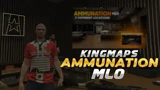 KINGMAPS AMMUNATION MLO SHOWCASE | FiveM Roleplay Scripts | FiveM Tutorial 2024 | MJ DEVELOPMENT