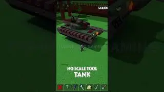 This is my Modern Tank built with out scaling tool in Roblox Build a Boat 