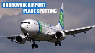 Dubrovnik Airport DBV/LDDU - 10 Minutes of Plane Spotting - No.3