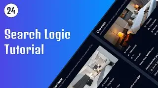 Search Logic Tutorial - 24 | Next14 FullStack Hotel Booking App