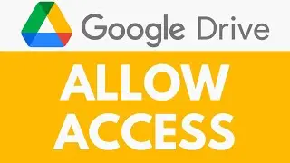 How To Allow Access in Google Drive | Allowing Access for Collaboration | Google Drive Tutorial