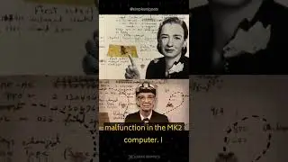 The first computer bug was an ACTUAL INSECT(a moth) stuck inside a computer😱🪲🦗