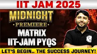 IIT JAM 2025 : Matrix - IIT-JAM PYQs - Mathematical Physics | IIT JAM Physics 2025 | PW