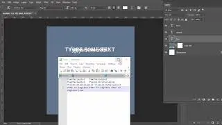 Using Text Replacement & Visibility Variables With Type Layers in Photoshop