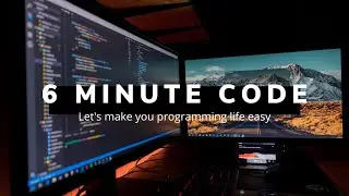 Intro - 6 minute code - Programming Channel - Tech Tips - Application Development