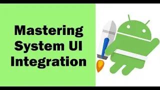 How to Embed System UI like Wifi, Internet Connectivity, Audio Volume & NFC in Native Android App