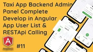 #11 Effortless User Management: App User List UI in AngularJS Admin Panel with REST API