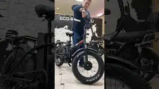 Складной электровелосипед полный привод Eco Drive V5 500W+500W💪 Мощный и проходимый электрофэтбайк!