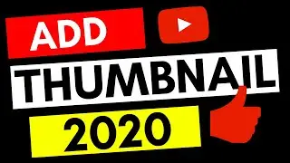 🔴 How to add Thumbnail to Youtube Video 2021 - in 1 Minute! 👈👌🤔❤️