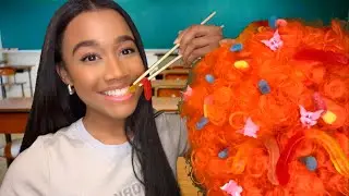 ASMR The Girl Behind You In Class Eats The Bugs Out Of Your Hair 😋🪲 Hair Play ASMR
