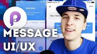 Messaging App Design • UI/UX Animations with Principle & Sketch (Tutorial)