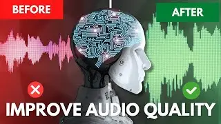 how to improve audio quality | This AI Tool will make your Audio Sound 100x Better