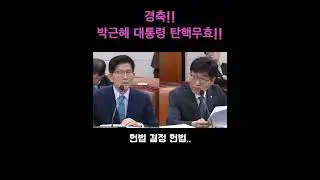 경축!! 박근혜 대통령 탄핵 무효!!