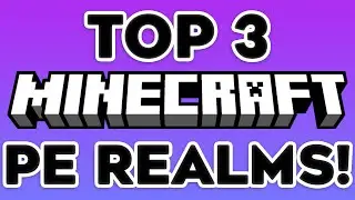 TOP 3 Realms For MCPE 1.20 (REALM CODE) | Minecraft Bedrock Edition 2024