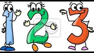 Учим цифры! Счет для детей и малышей 1 2 3