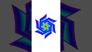 Spiral Animation using Python Turtle  
