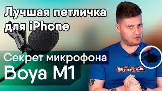 Лучшая петличка для айфона / Секрет микрофона Boya M1