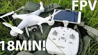 JJRC Bellwether H68 FPV quadcopter review and fly test