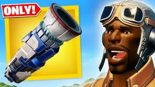 The *NEW* CYBERTRON CANNON ONLY Challenge in Fortnite! (Transformers Mythic)