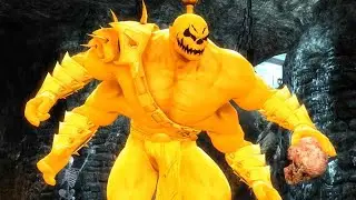 Mortal Kombat Komplete Edition - Jack-o'-lantern Goro & Joker Shao Kahn PC Mod Arcade Tag Ladder